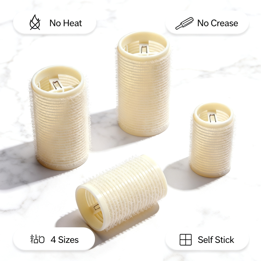 🎀 Lightweight Self Grip Hair Rollers — Create Natural Volume And Beautiful Everyday Waves With An Easy Styling Essential Designed To Make Your Hair Routine Simpler, Faster, And More Effortless